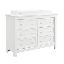 Load image into Gallery viewer, Baby Relax Tia Dresser Changing Topper, White
