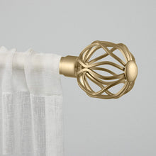 Load image into Gallery viewer, Exclusive Home Curtains 1&quot; Window Curtain Rod and Finial Set
