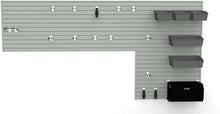 Load image into Gallery viewer, Flow Wall System FWS-4812-12SB13 Garage and Hardware Storage System, Silver