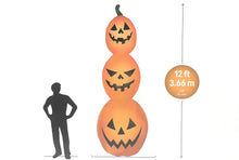 Load image into Gallery viewer, Airblown Inflatable Halloween Giant Pumpkin Stack
