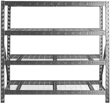 Load image into Gallery viewer, 77&quot; Wide Heavy Duty Rack with Four 24&quot; Deep Shelves