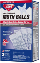 Load image into Gallery viewer, Enoz 32 oz. Naphthalene Moth Control Balls (1-Box)
