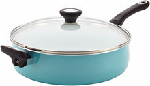 Load image into Gallery viewer, Farberware Purecook Ceramic Nonstick Cookware Covered Jumbo Cooker with Helper Handle, 5 quart