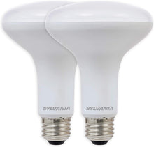 Load image into Gallery viewer, SYLVANIA General Lighting 73954 Sylvania Dimmable Led Lamp, 9 W, 120 V, Br30, Medium, 11000 Hr, Base, Efficient 9W, 2700K, Soft White, 2 Piece