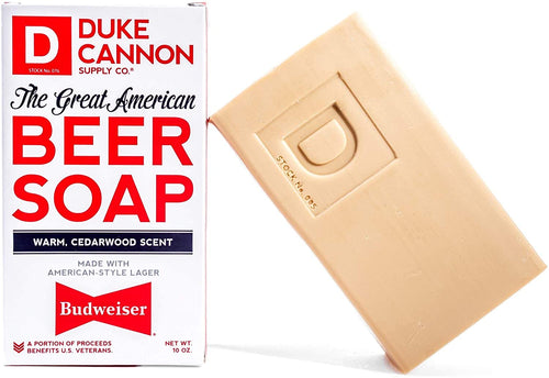 Duke Cannon The Great American Beer Soap-Made with Budweiser