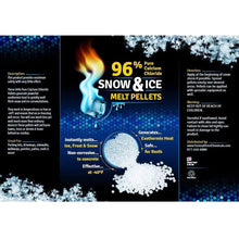 Load image into Gallery viewer, 96% Pure CALCIUM CHLORIDE Snow &amp; Ice Melt Pellets - 5 Gallon