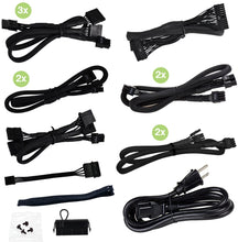 Load image into Gallery viewer, EVGA SuperNOVA 220-G3-0850-X1, 850 G3, 80 Plus Gold 850W, Fully Modular, Eco Mode with New HDB Fan, 10 Year Warranty, Includes Power ON Self Tester, Compact 150mm Size, Power Supply