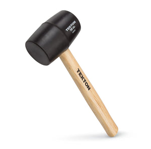 TEKTON 30503 Wood Handle Rubber Mallet, 16-Ounce