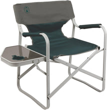 Load image into Gallery viewer, Coleman Outpost Breeze Portable Folding Deck Chair with Side Table