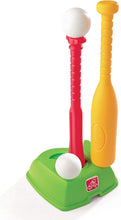 Load image into Gallery viewer, Step2 2-in-1 T-Ball and Golf Set Toy - Outdoor Play Golf Baseball Set for Kids - Durable Plastic Toys - Red/Green/Yellow
