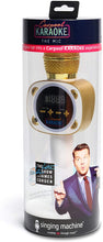 Load image into Gallery viewer, Singing Machine Official Carpool Karaoke, The Mic, Bluetooth Microphone for Cars, White (CPK545)