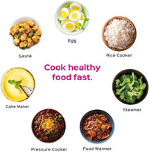 Load image into Gallery viewer, Instant Pot Lux 6 Qt 6-in-1 Muti-Use Programmable Pressure Cooker, Slow Cooker, Rice Cooker, Sauté, Steamer, and Warmer