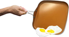 Load image into Gallery viewer, Gotham Steel Nonstick Pan – 10.5” Griddle Perfect for making Eggs, Pancakes, Bacon and More – Coated with Ceramic and Titanium, Brown