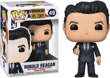 Load image into Gallery viewer, Ronald Reagan: Funk o Pop! Icons Vinyl Figure Bundle with 1 Compatible 'ToysDiva' Graphic Protector (049 - 45256 - B)