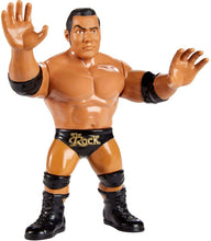 Load image into Gallery viewer, WWE The Rock - Mattel Retro Toy Wrestling Figure