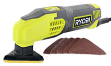 Load image into Gallery viewer, Ryobi DS1200 .4 Amp 13,000 OBM Corded 2-7/8" Detail Sander w/ Triangular Head and 5 Sanding Pads
