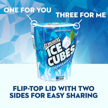 Load image into Gallery viewer, Ice Breakers Ice Cubes Peppermint Sugar Free Chewing Gum, 40 Piece (Pack of 6)