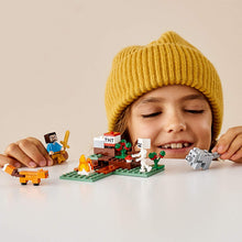 Load image into Gallery viewer, LEGO Minecraft The Taiga Adventure 21162 Brick Building Toy for Kids Who Love Minecraft and Imaginative Play, New 2020 (74 Pieces)