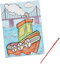 Load image into Gallery viewer, Melissa &amp; Doug 9339 My First Paint With Water Coloring Book - Vehicles (24 Painting Pages)