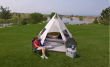 Load image into Gallery viewer, Ozark Trail [oza-kutoreiru], Service for 7 Pyramid The Indian Tipi Tent w790s Teepee Tent