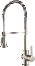 Load image into Gallery viewer, Kraus Britt Commercial Style Kitchen Purita Water Filter Faucet Combo