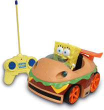 Load image into Gallery viewer, NKOK Remote Control Krabby Patty Vehicle with Spongebob