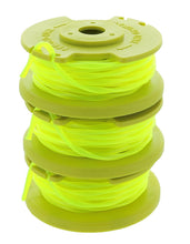 Load image into Gallery viewer, Ryobi One PLUS+ AC80RL3 OEM .080 Inch Twisted Line and Spool Replacement for Ryobi 18v, 24v, and 40v Cordless Trimmers (3 Pack)