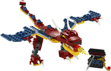 Load image into Gallery viewer, LEGO Creator 3in1 Fire Dragon 31102 Building Kit, Cool Buildable Toy for Kids, New 2020 (234 Pieces)