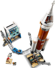 Load image into Gallery viewer, LEGO City Space Deep Space Rocket and Launch Control 60228 Model Rocket Building Kit with Toy Monorail, Control Tower and Astronaut Minifigures, Fun STEM Toy for Creative Play (837 Pieces)