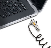 Load image into Gallery viewer, Kensington Portable Combination Cable Lock for Laptops and Other Devices