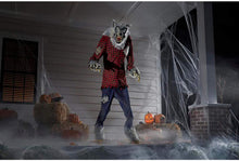Load image into Gallery viewer, Halloween Decor Howling Werewolf 7 ft. Animated Realistic LCD Moving Eyes Plug-in
