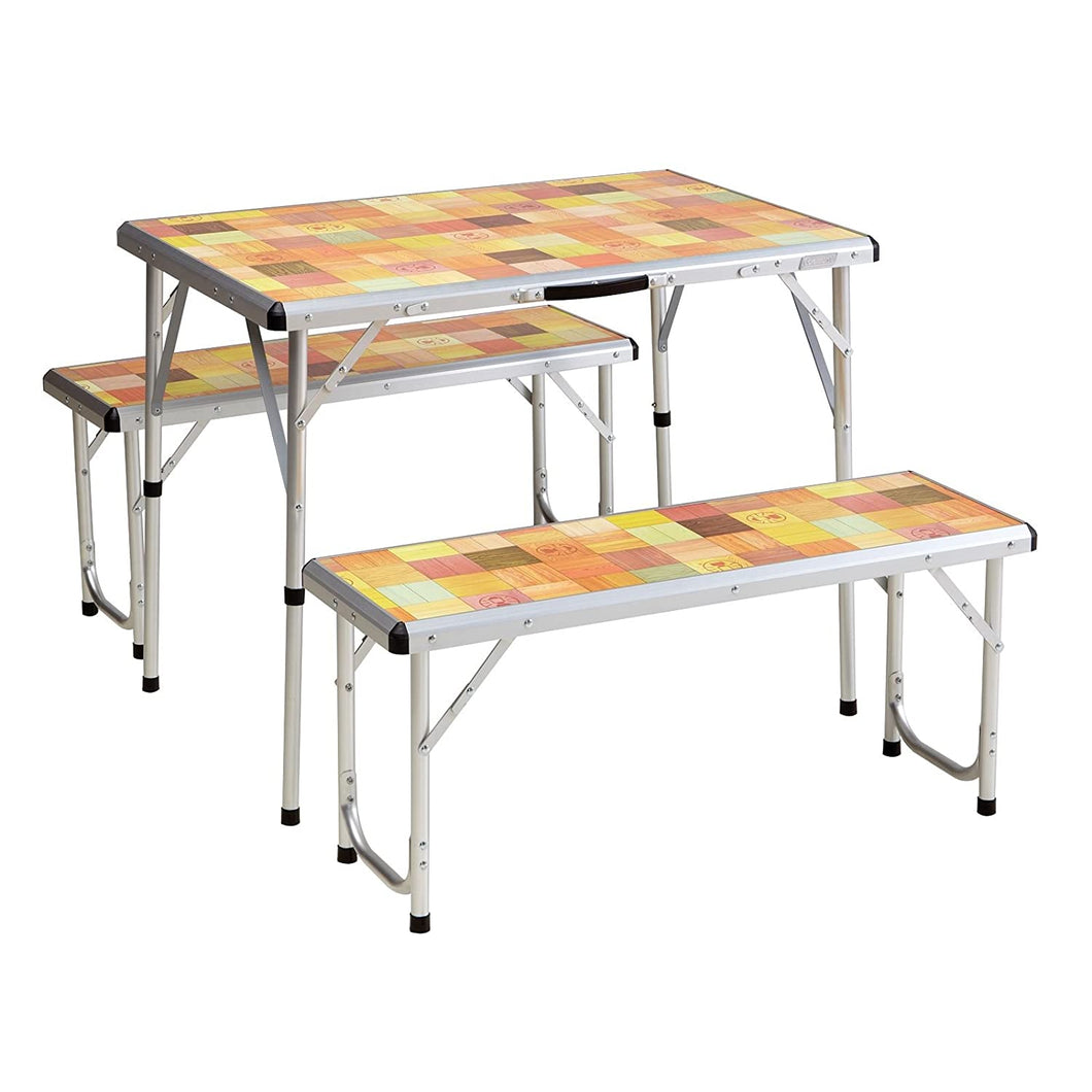 Coleman Outdoor Picnic Set with Mosaic Top