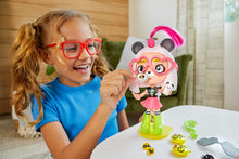 Load image into Gallery viewer, Lotta Looks Panda Cool Gift Set with Customizable 8.5-in Doll, 20+ Plug &amp; Play Pieces for 300+ Style Combinations in a Cute Panda-inspired Theme; For Ages 5 Years Old &amp; Up