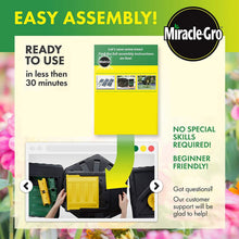 Load image into Gallery viewer, Miracle-Gro Small Composter - Compact Single Chamber Outdoor Garden Compost Bin