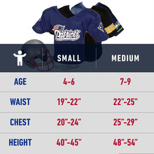 Load image into Gallery viewer, Franklin Sports NFL Deluxe Youth Uniform Set