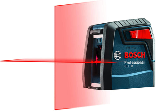 Bosch Self-Leveling Cross-Line Red-Beam High Power Laser Level GLL 30