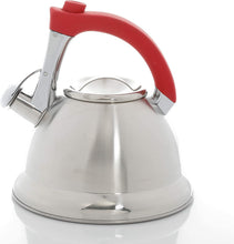 Load image into Gallery viewer, Mr. Coffee 107309.12 Collinsbrook 2.4 Quart Stainless Steel Whistling Tea Kettle