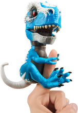Load image into Gallery viewer, Untamed T-Rex by Fingerlings  – Tracker (Black/Green) - Interactive Collectible Dinosaur - By WowWee