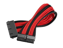 Load image into Gallery viewer, Thermaltake TtMod Sleeve Extension Power Supply Cable Kit ATX/EPS/8-pin PCI-E/6-pin PCI-E with Combs, Red/Black AC-033-CN1NAN-A1