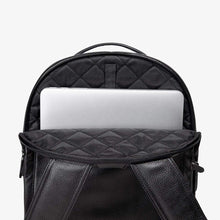 Load image into Gallery viewer, Hook &amp; Albert Black Leather Work Backpack