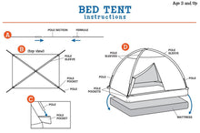 Load image into Gallery viewer, Pacific Play Tents 19711 Kids Rad Racer Bed Tent Playhouse - Full Size Mattress