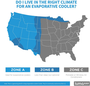 Luma Comfort Portable Evaporative Cooler