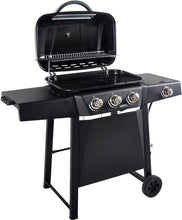 Load image into Gallery viewer, RevoAce GBC1793W Portable Dual Fuel Combination Charcoal/Gas Barbecue Outdoor Grill