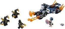 Load image into Gallery viewer, LEGO Marvel Avengers Captain America: Outriders Attack 76123 Building Kit (167 Pieces)