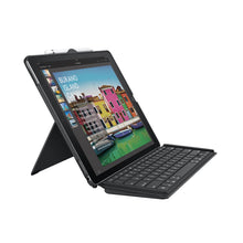 Load image into Gallery viewer, Logitech iPad Pro 12.9 inch Keyboard Case | SLIM COMBO with Detachable, Backlit, Wireless Keyboard and Smart Connector (Black)