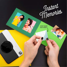 Load image into Gallery viewer, Kodak PRINTOMATIC Digital Instant Print Camera (Black), Full Color Prints On ZINK 2x3 Sticky-Backed Photo Paper - Print Memories Instantly