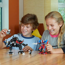 Load image into Gallery viewer, LEGO Super Heroes Marvel Spider Mech Vs. Venom 76115 Action Toy Building Kit with Web Shooter and Gripping Toy Claw Includes Spider-Man Minifigures Venom and Ghost Spider (604 Pieces)