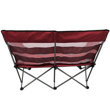 Load image into Gallery viewer, Ozark Trail Conversation Love Seat Chair,Red
