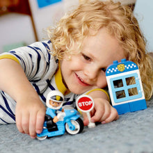 Load image into Gallery viewer, LEGO DUPLO Town Police Bike 10900 Building Blocks (8 Pieces)