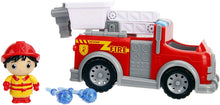 Load image into Gallery viewer, Jada Toys Ryan&#39;s World Fire Truck with Ryan Figure, 6&quot; Feature Vehicle Red